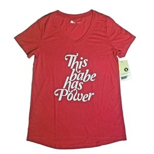 Xersion Women's Babe Power Tshirt Size: Small